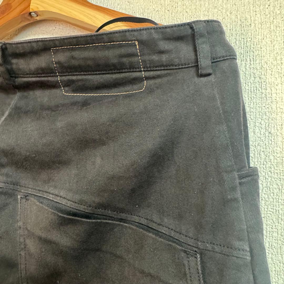 Nostrasantissima クロップドサルエルパンツ 黒 46