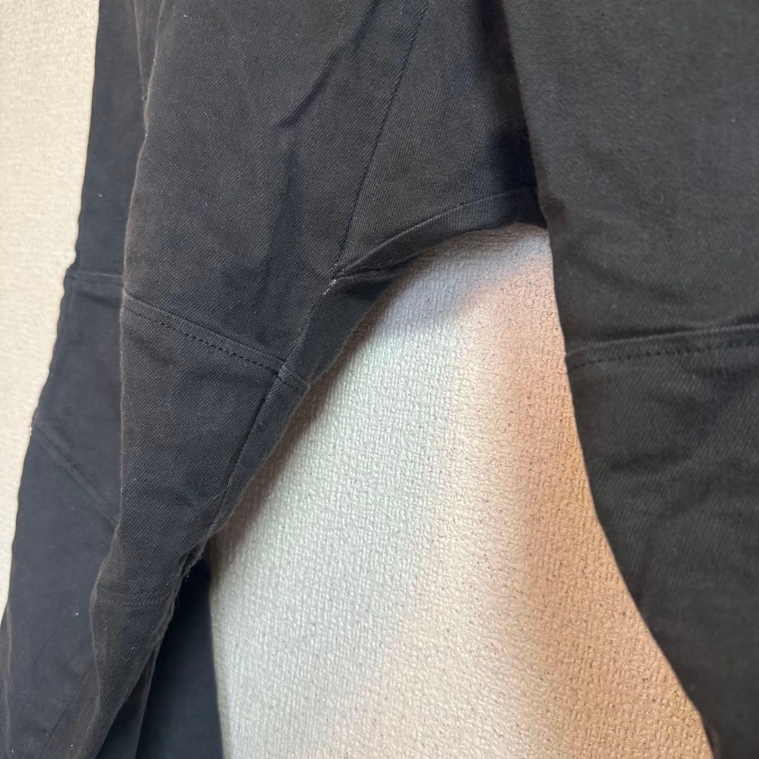 Nostrasantissima クロップドサルエルパンツ 黒 46