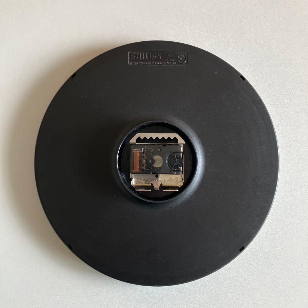 希少　80s PHILIPS 掛時計　フィリップス　ヴィンテージ　西ドイツ製