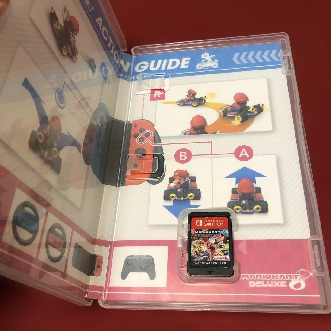 switch マリオカート8 デラックス　Joy-conハンドル　セット