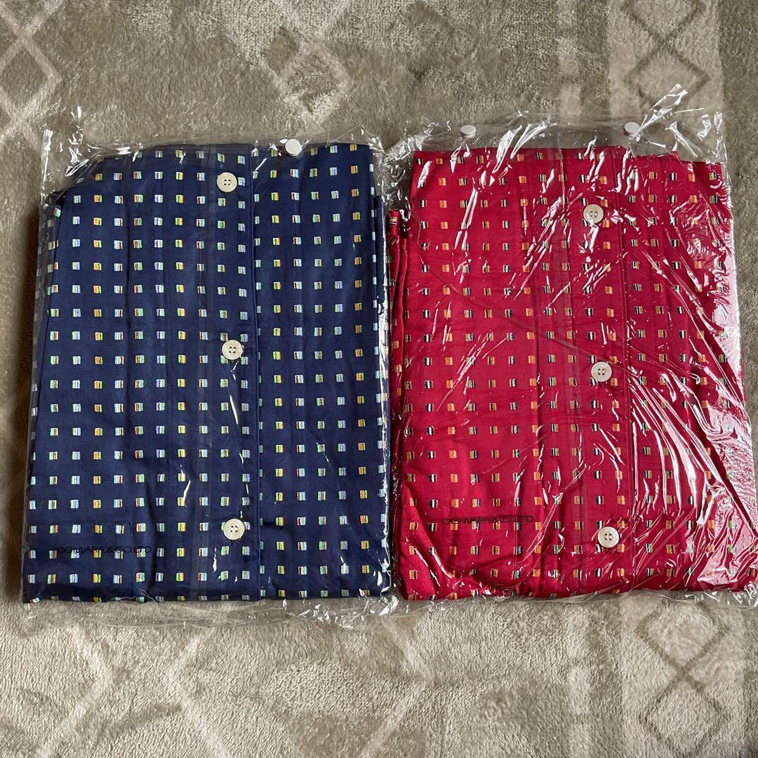 YVES SAINT LAURENT チェック柄パジャマ 2色セット