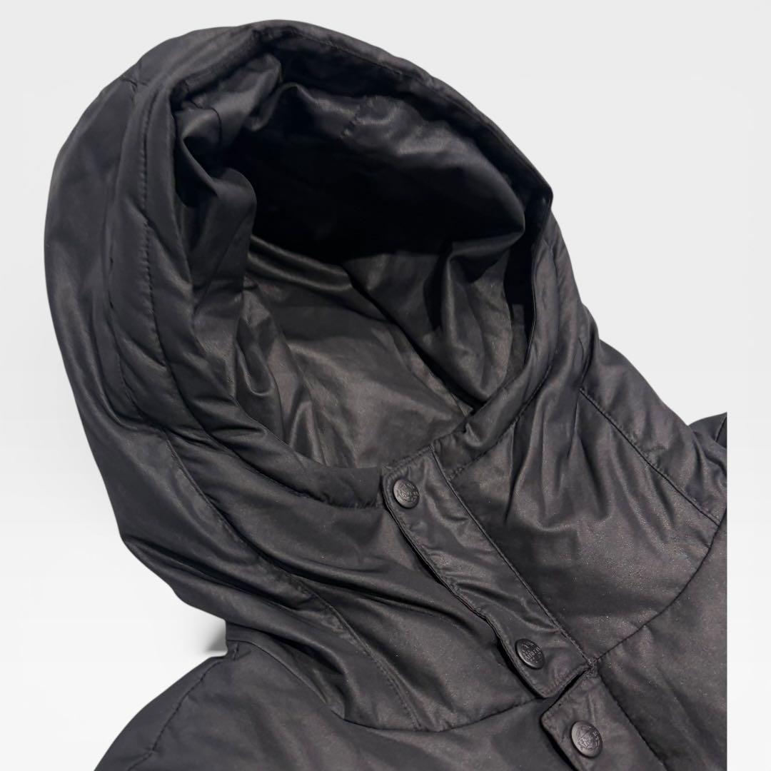 【美品】ATHLETA アスレタ 中綿ベンチコート ロングコート 黒 Lサイズ