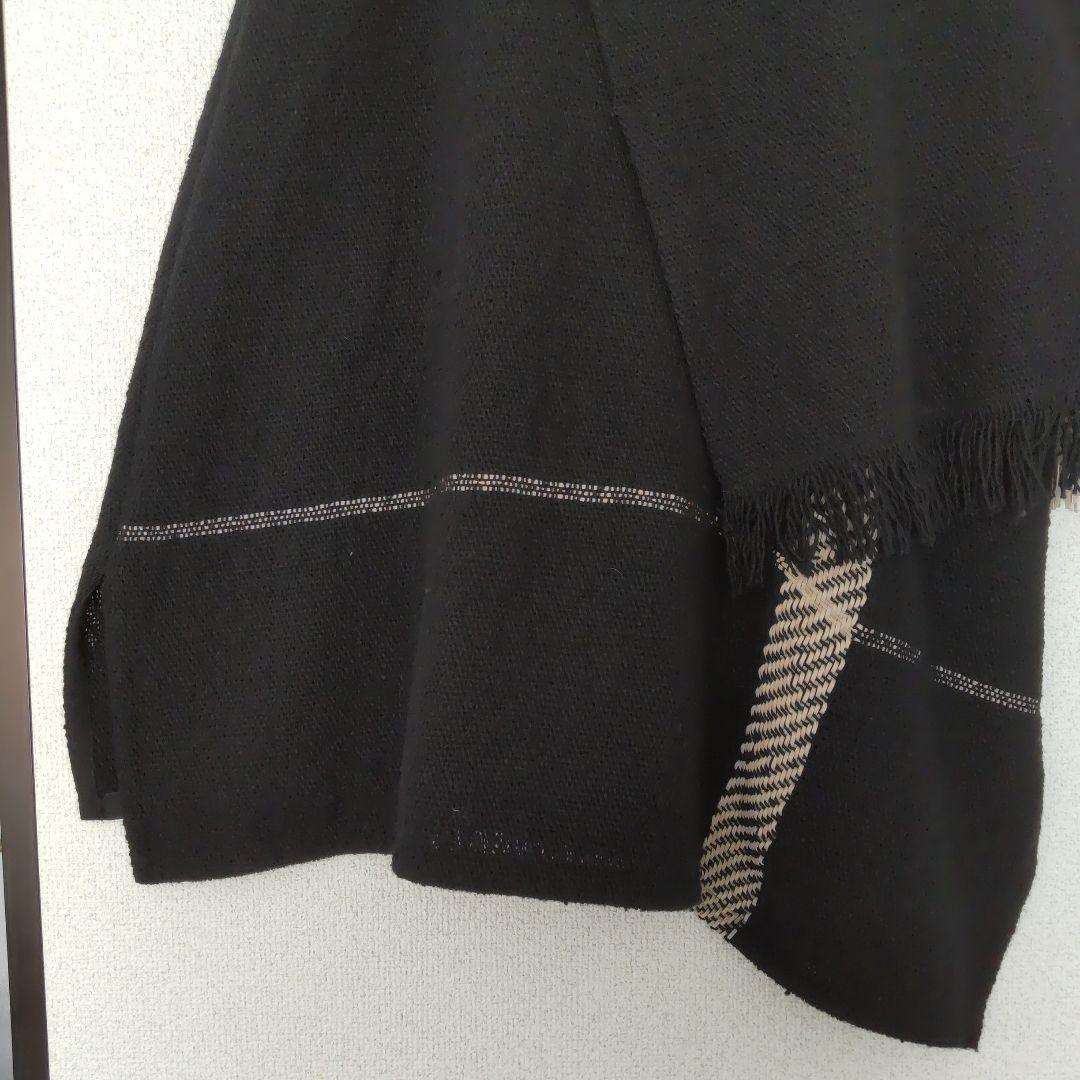 d*9様 ★ヨウジヤマモト★SYNTHETIC LEATHER TWEED スカ