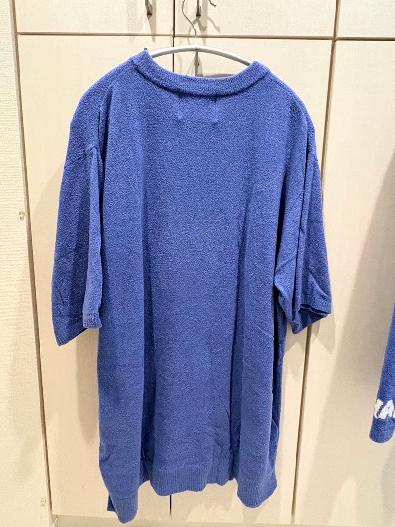 ジェラートピケ　セットアップ　メンズ　Lサイズ　SHARK　サメ　鮫