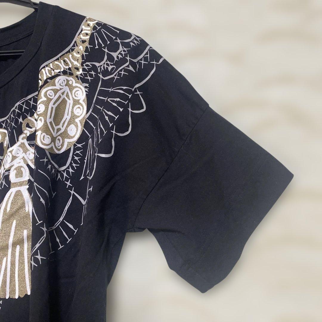 専用ですVivienne Westwood タッセル、レースプリント黒Tシャツ