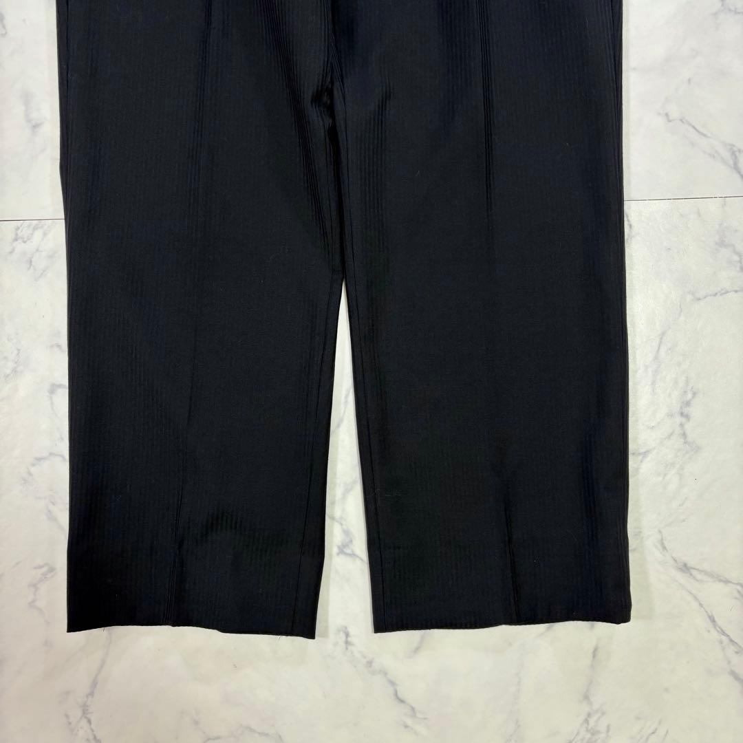 美品   3ピーススーツ XL ウール 黒 クリーニング済