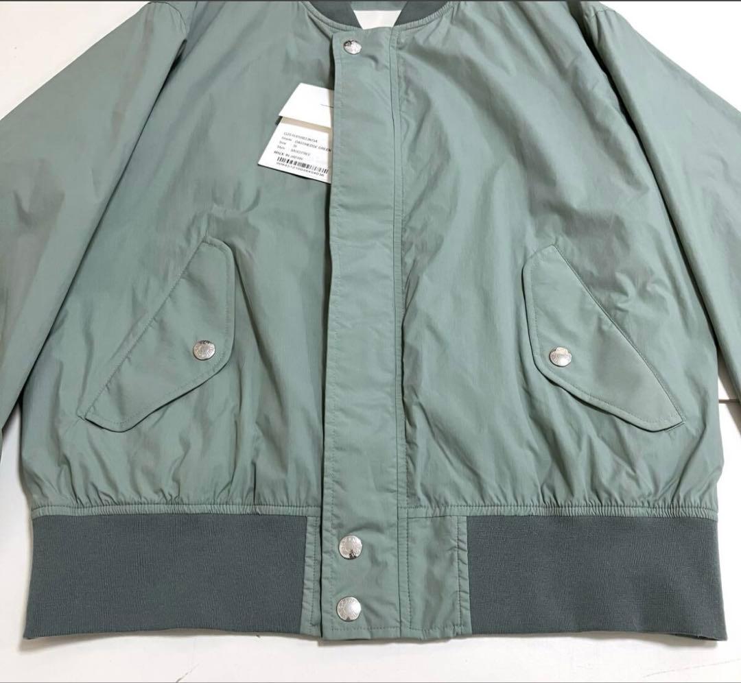 美品　MACKINTOSH SAUGHTREE ボンバージャケット グリーン