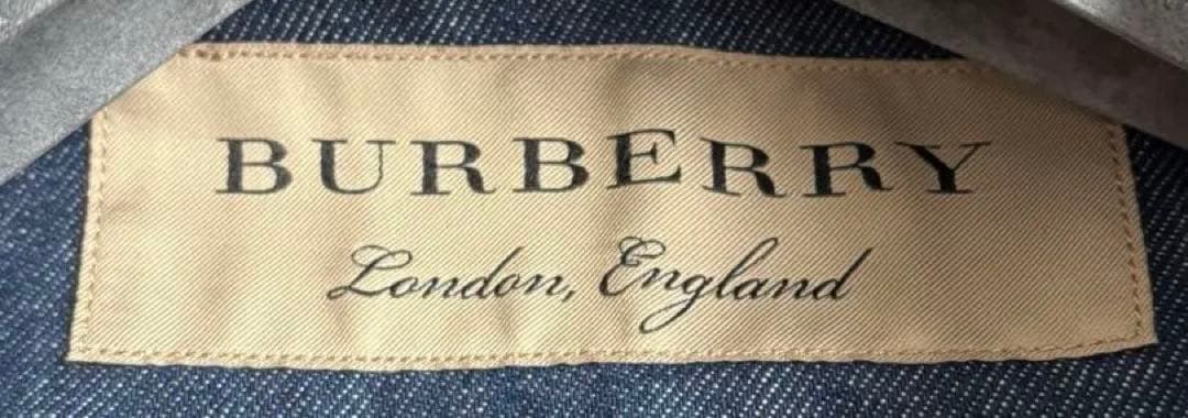 J*0様 最終値下　美品　Burberry バーバリー　デニム　トレンチコート