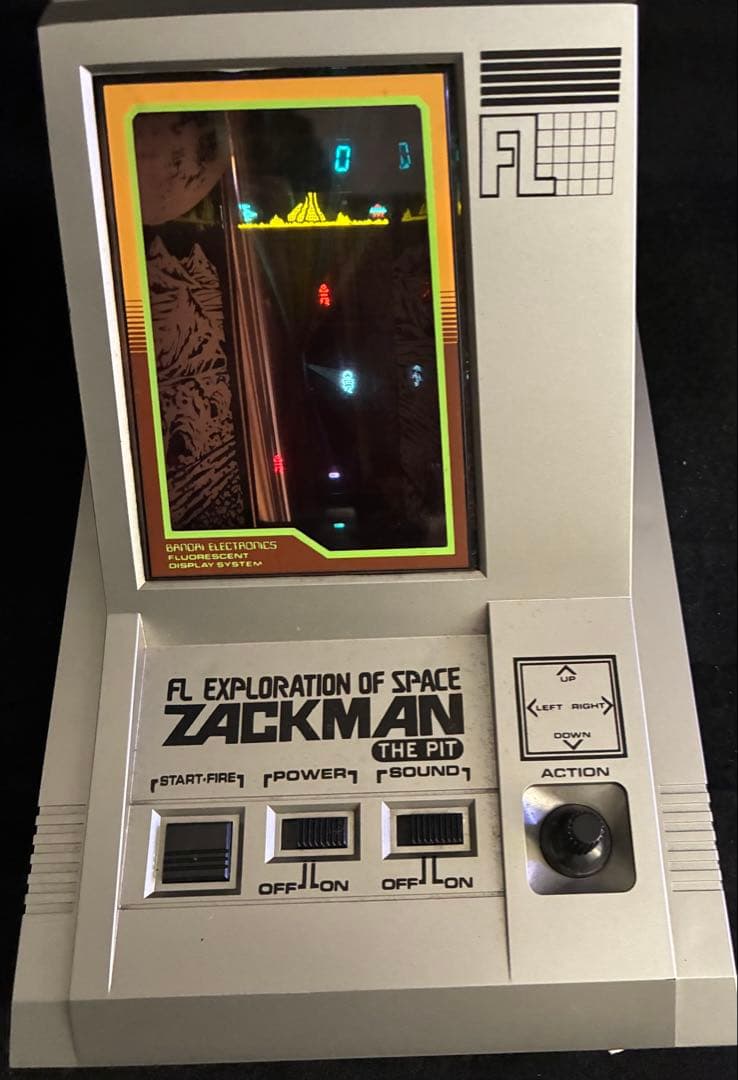 希少ゲーム　バンダイ 宇宙探検隊　ザックマン　昭和ゲーム　動作OK