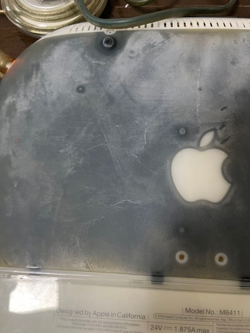 iBook G3 クラムシェル M6411 電源付 ジャンク