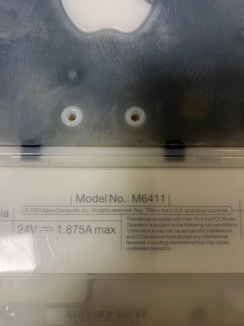 iBook G3 クラムシェル M6411 電源付 ジャンク