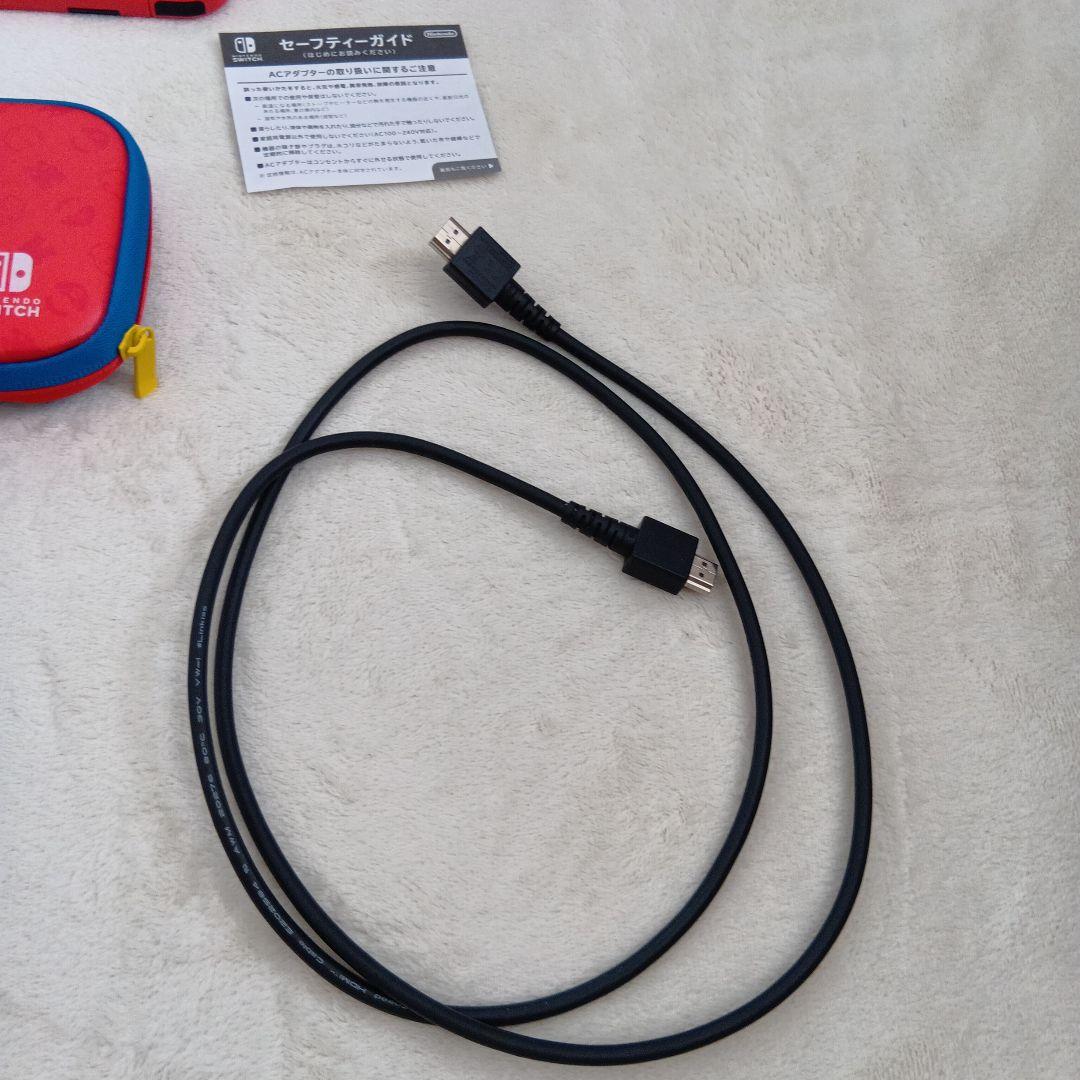 美品　任天堂　スイッチ　 マリオレッド×ブルーセット