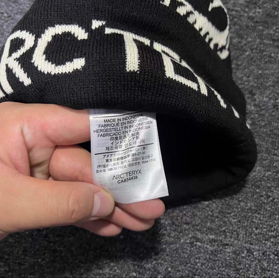 K*N様 R*C様 ARC'TERYX ブラック ニット帽