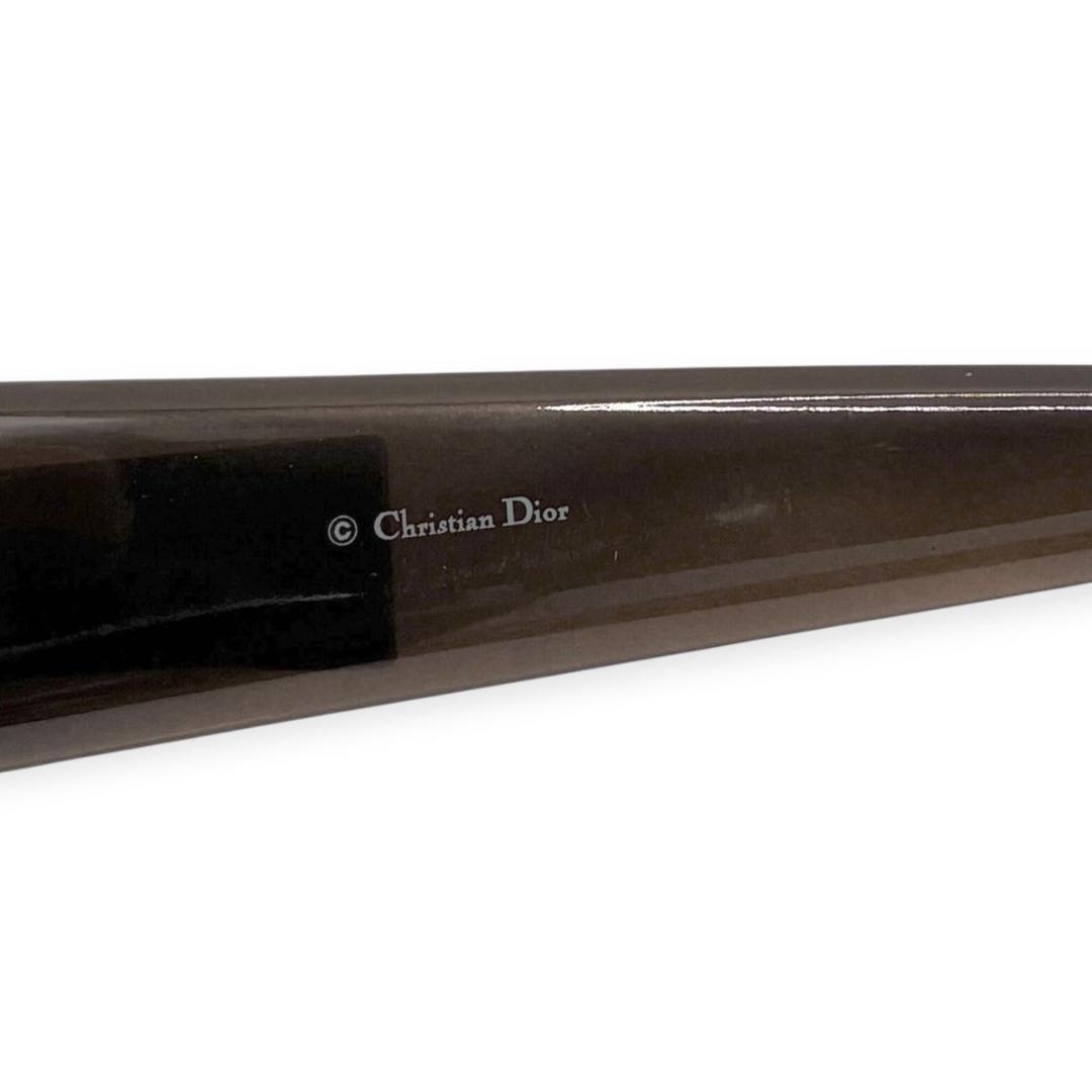 【極美品】Christian Dior ラインストーン　サングラス　スクエア