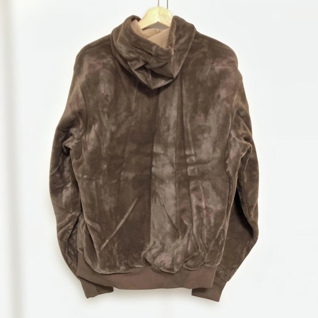 Carhartt USA製 カーハート ベロア ジップ パーカー L