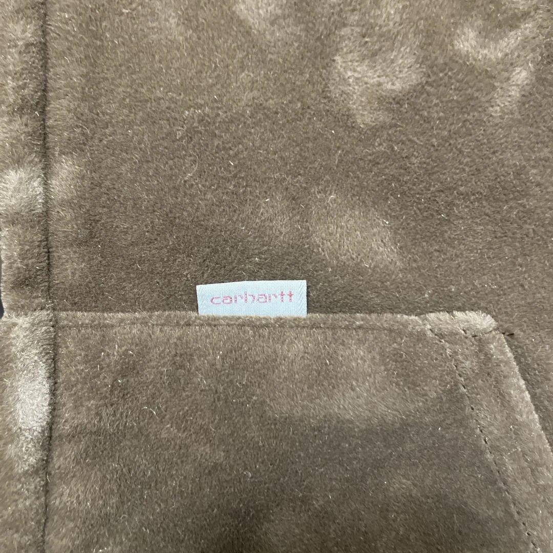 Carhartt USA製 カーハート ベロア ジップ パーカー L