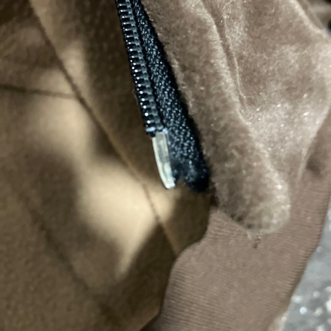 Carhartt USA製 カーハート ベロア ジップ パーカー L