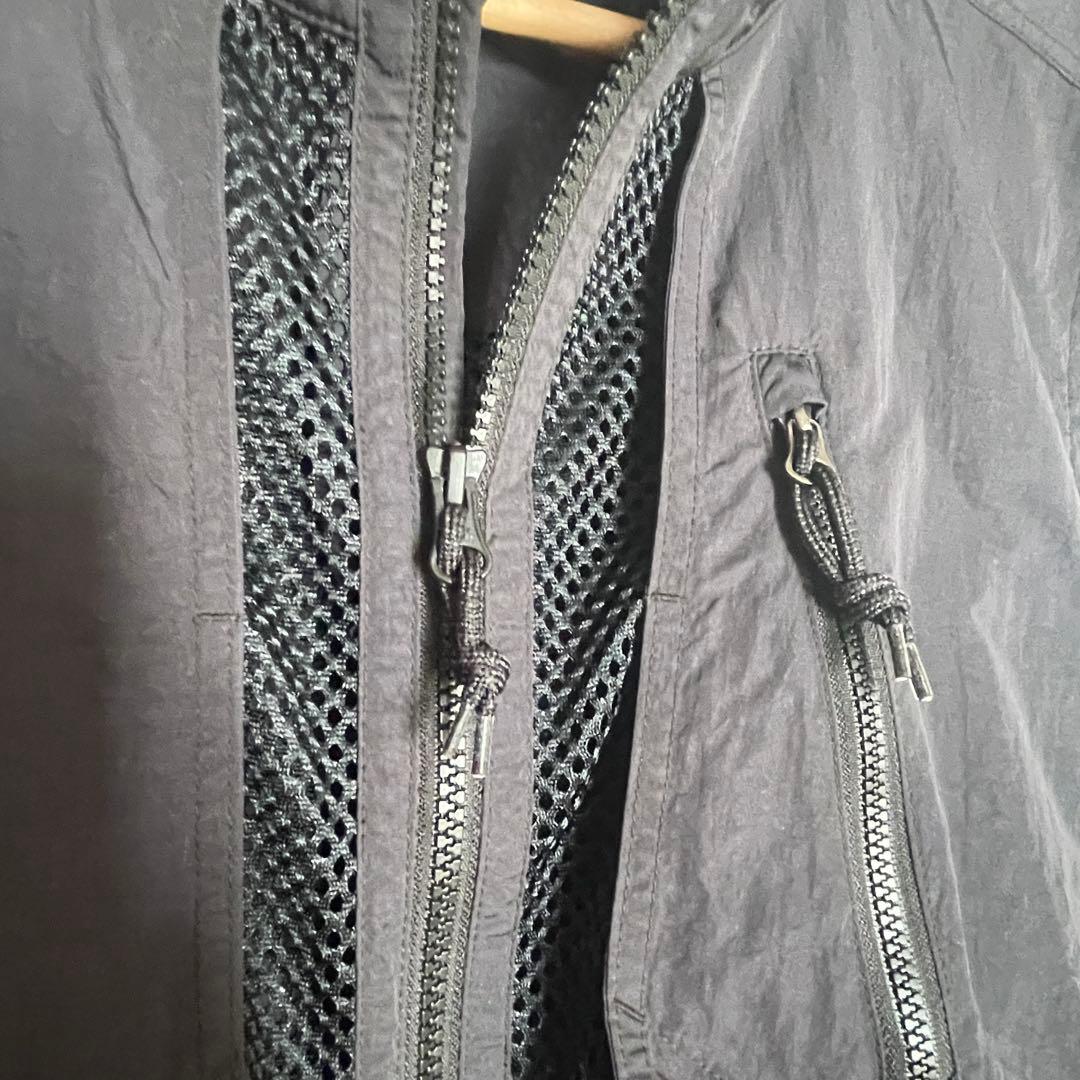 NIKE ACG ブラックメッシュ　ベスト　登山　釣り　アウトドア