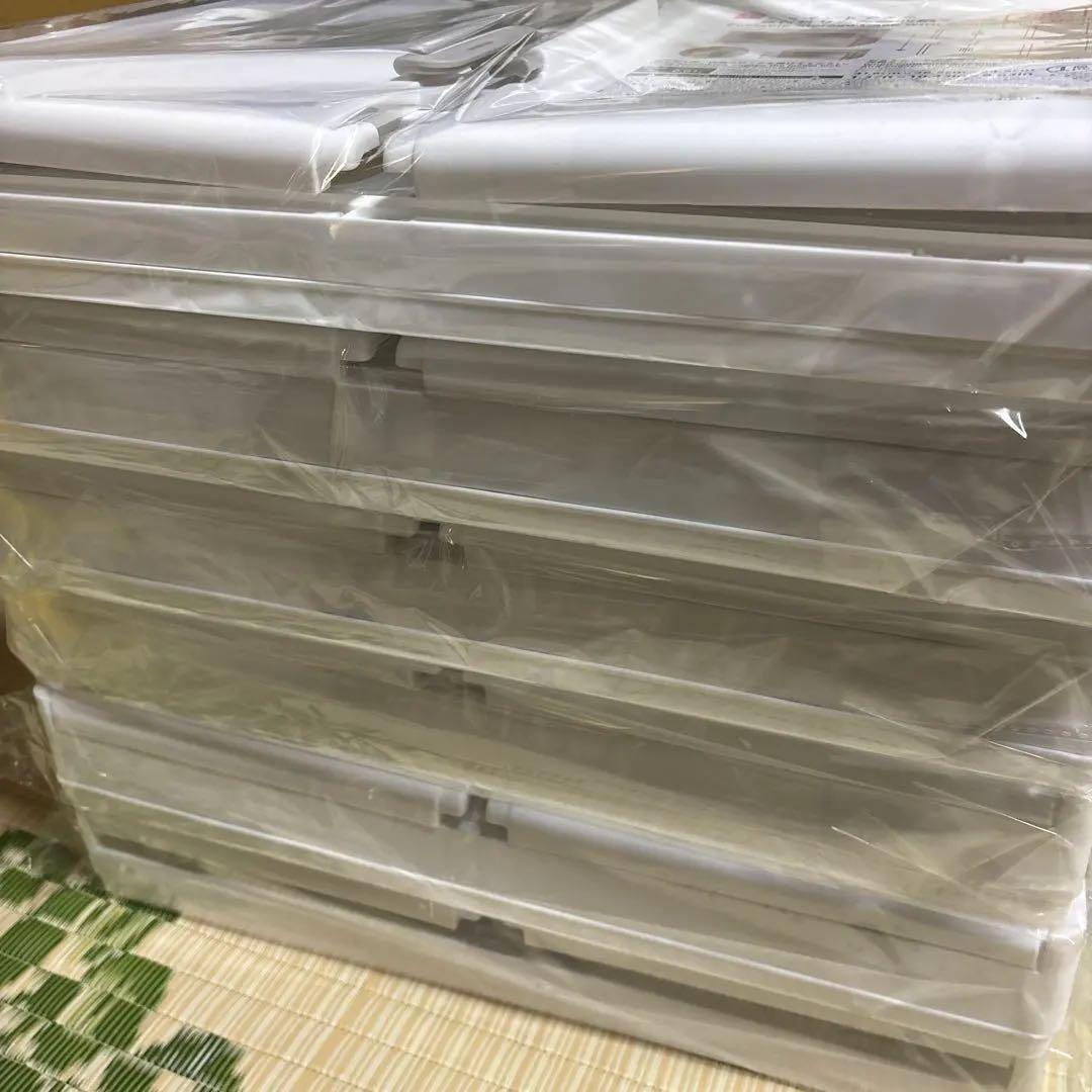 【ミズタニ様】専用　ジョイントできる扉付折りたたみ収納ケース　大6個セット