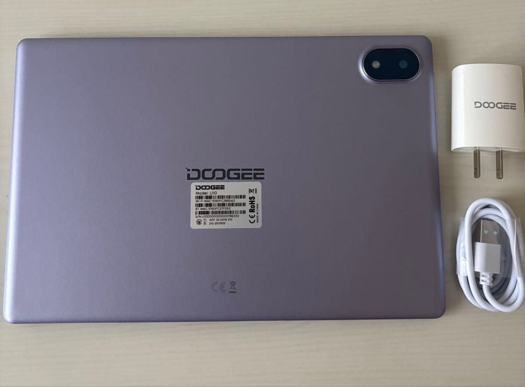 【最終価格】DOOGEE U10 アンドロイド 15 タブレット 10インチ