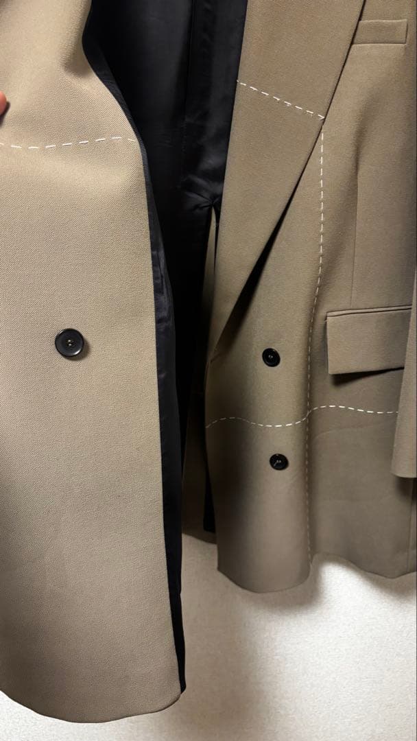 【美品】ZARA ザラ メゾンスペシャル オーバーサイズブレザー　トップステッチ
