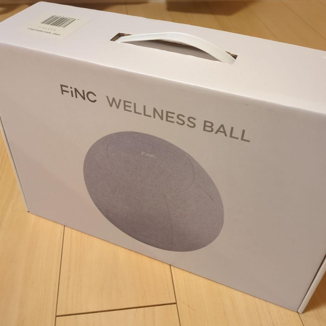 【きよきよ】FiNC ウェルネスボール バランスボール