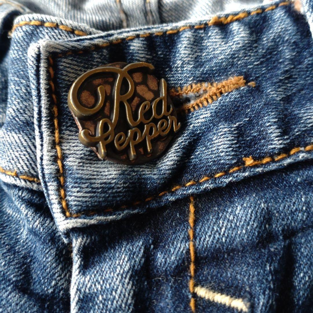 レッドペッパー エドハーディ コラボデニムハートsize28RED PEPPER