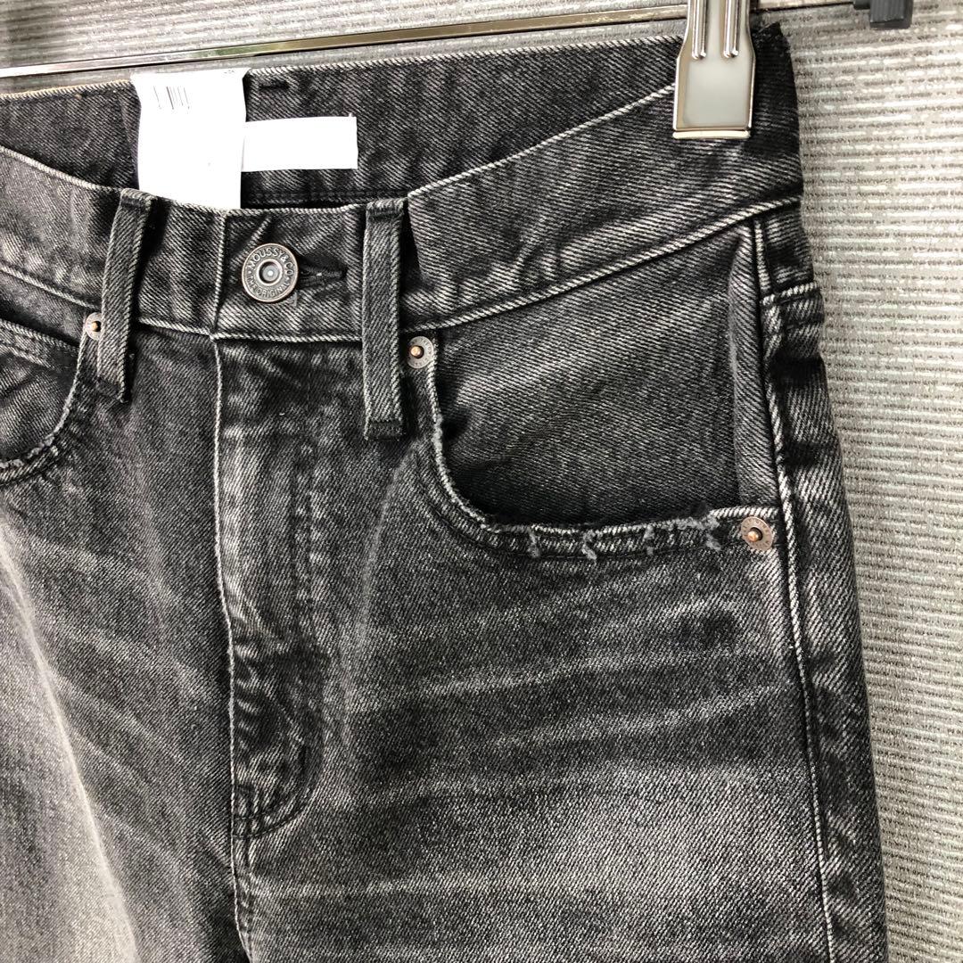 未使用品 MOUSSY MVS BLACK FLARE 25 ブラック