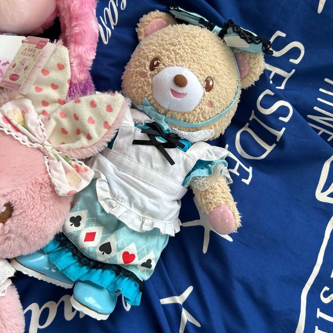 d*3様 レア！タグ付きあり！マザーガーデンぬいぐるみパルフェ、こころん、くまち