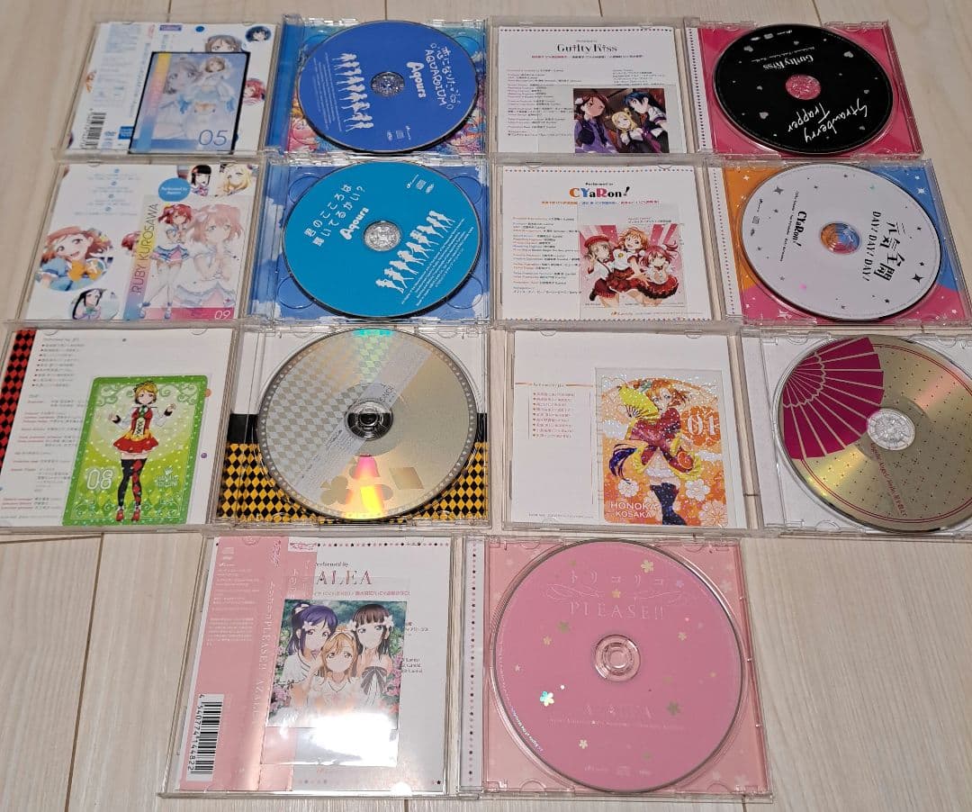 CD83枚まとめ売りセット ラブライブシリーズ 花澤香菜 三森すずこ バンドリ等