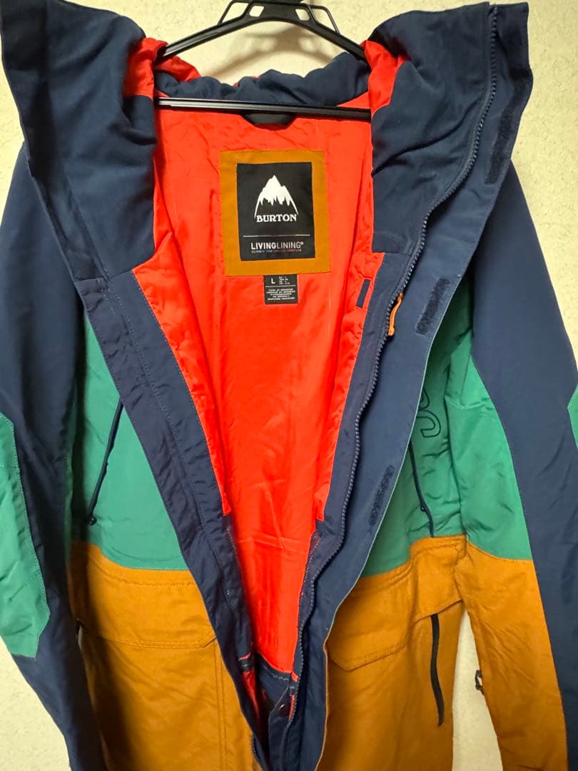 BURTON スノーボードジャケット メンズ Lサイズ