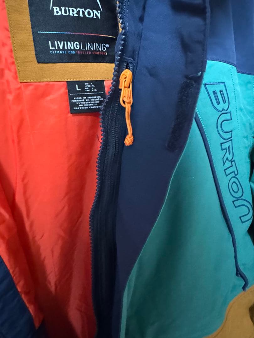 BURTON スノーボードジャケット メンズ Lサイズ