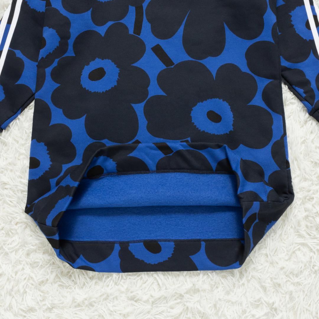 未使用タグ付 adidas Marimekko ワンピース スウェットドレス L