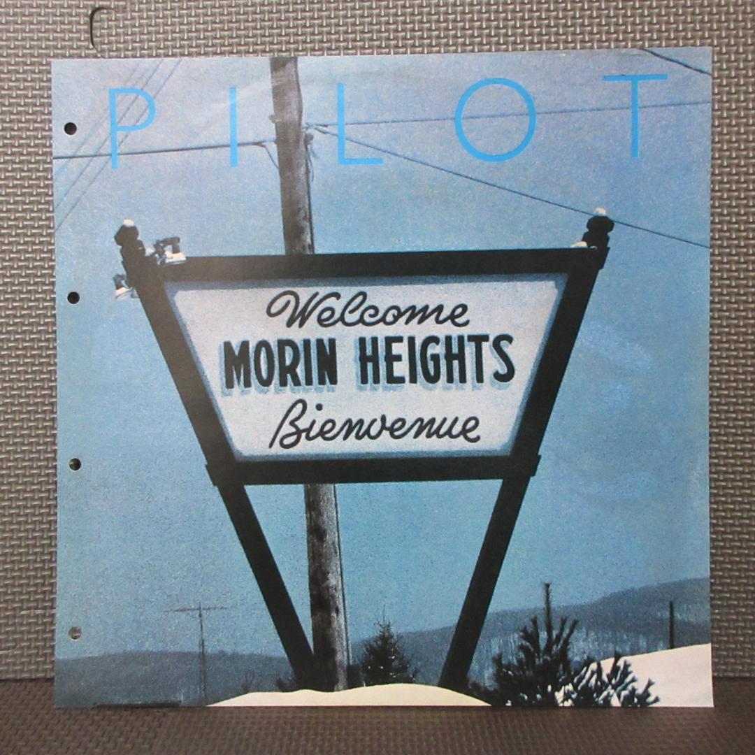 ★PILOT / MORIN HEIGHTS★パイロット◇Test Press