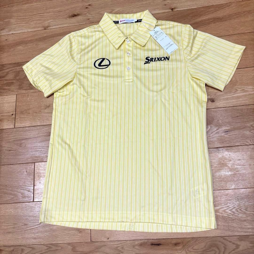 SRIXON★オシャレなLEXUSレクサス刺繍ロゴ ゴルフウェア★新品未使用★L