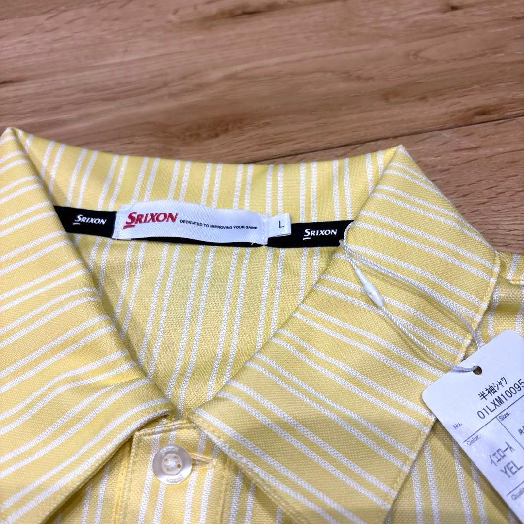 SRIXON★オシャレなLEXUSレクサス刺繍ロゴ ゴルフウェア★新品未使用★L