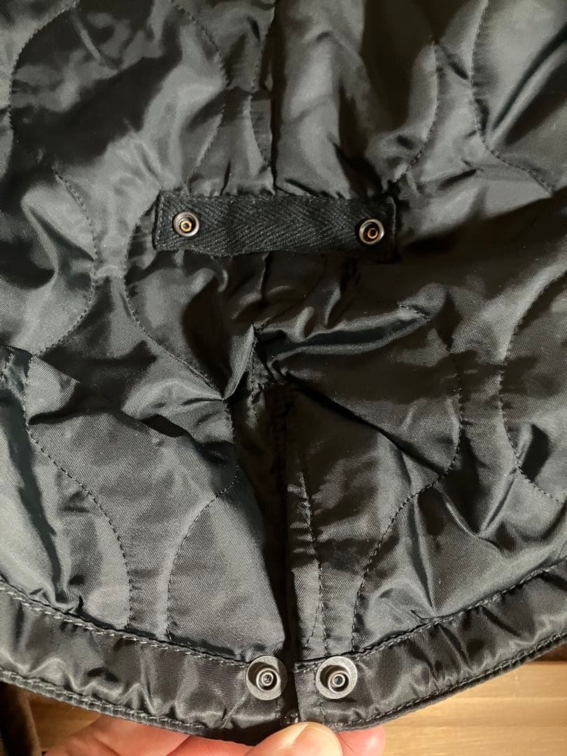 ALPHA INDUSTRIES モッズコート L ブラック