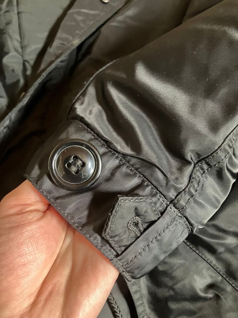 ALPHA INDUSTRIES モッズコート L ブラック