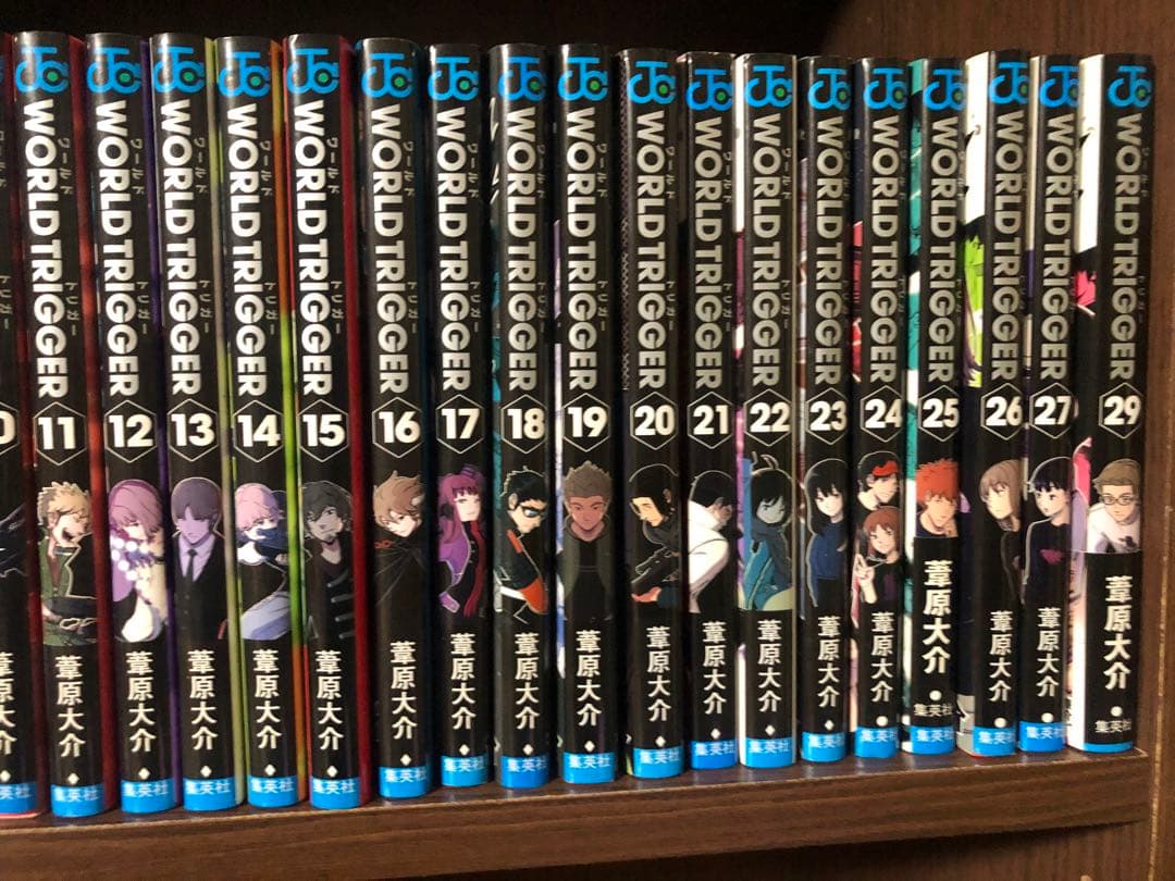ワールドトリガー、WORLD TRIGGER 1-29巻 全巻セット　赤ペン跡。