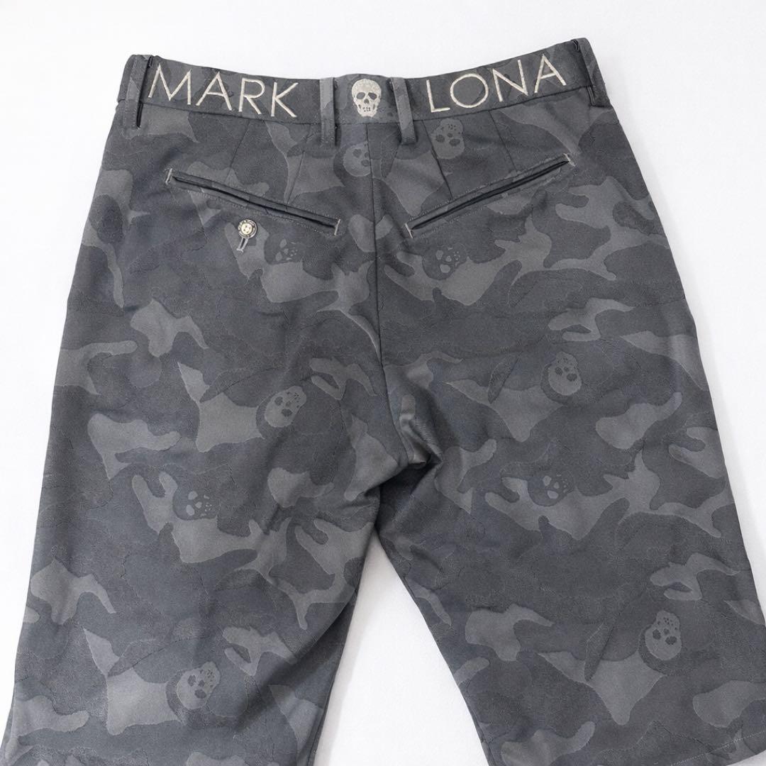 週末限定値下げ　MARK&LONA スカル迷彩ゴルフパンツ M