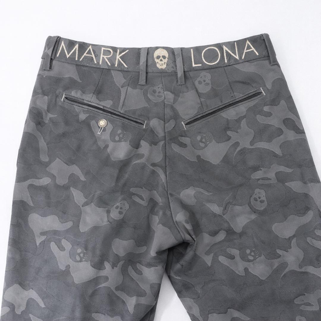 週末限定値下げ　MARK&LONA スカル迷彩ゴルフパンツ M