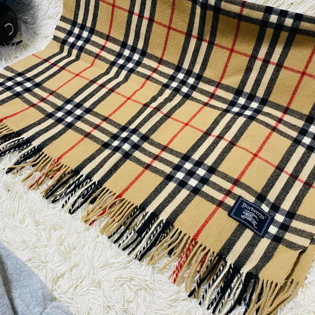 バーバリー Burberry ブランケット　マフラー 大判 ノバチェック