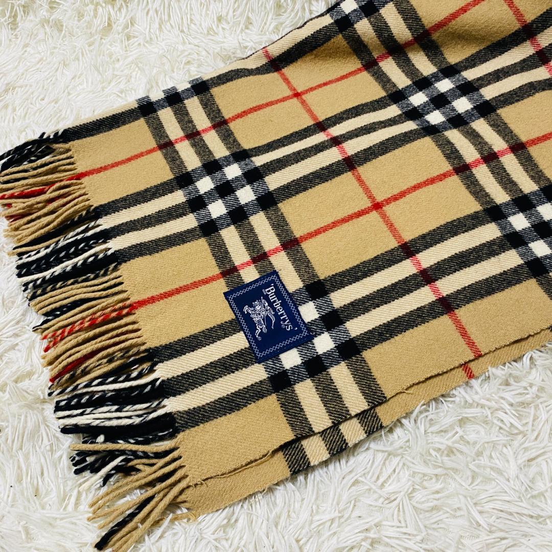 バーバリー Burberry ブランケット　マフラー 大判 ノバチェック