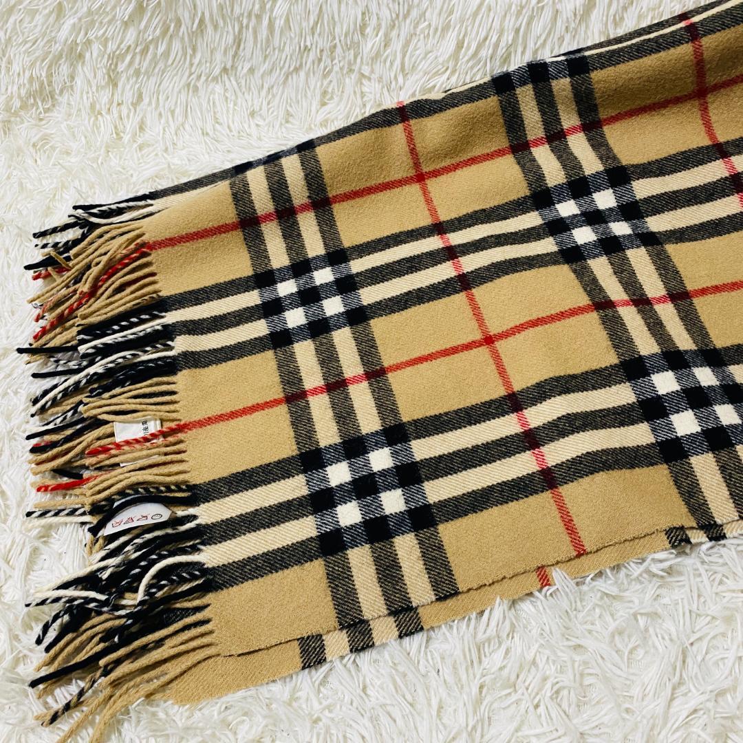 バーバリー Burberry ブランケット　マフラー 大判 ノバチェック