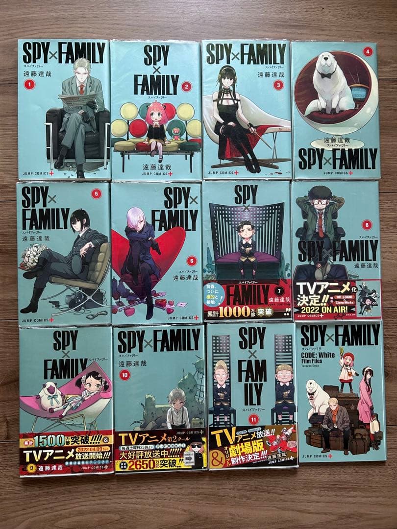ＳＰＹ×ＦＡＭＩＬＹ、葬送のフリーレン、僕のヒーローアカデミア、ＯＮＥＰＩＥＣＥ