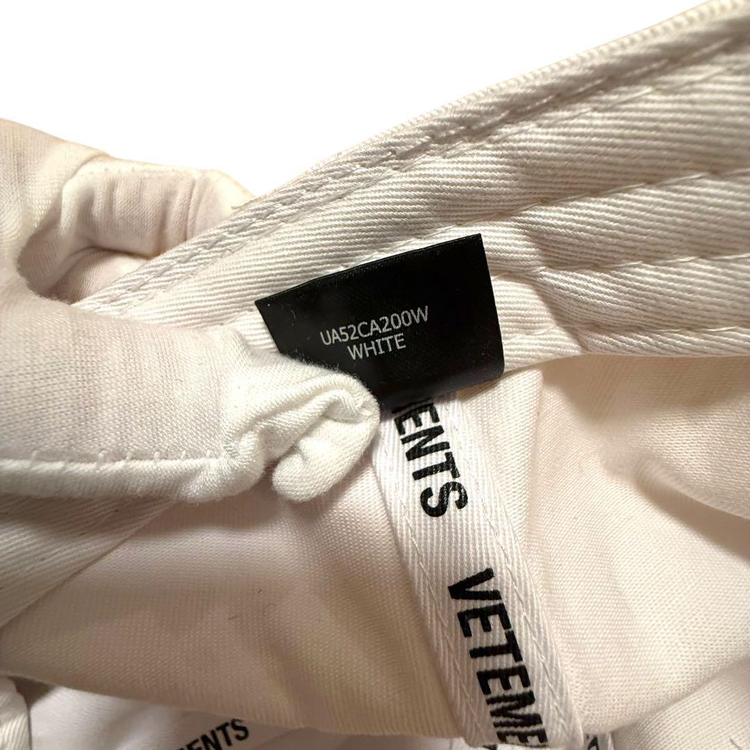 【極美品】VETEMENTS ベースボールキャップ