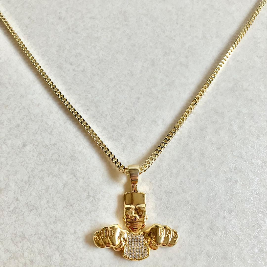 【KING ICE】THE SIMPSONS コラボ 希少品 廃盤 ネックレス