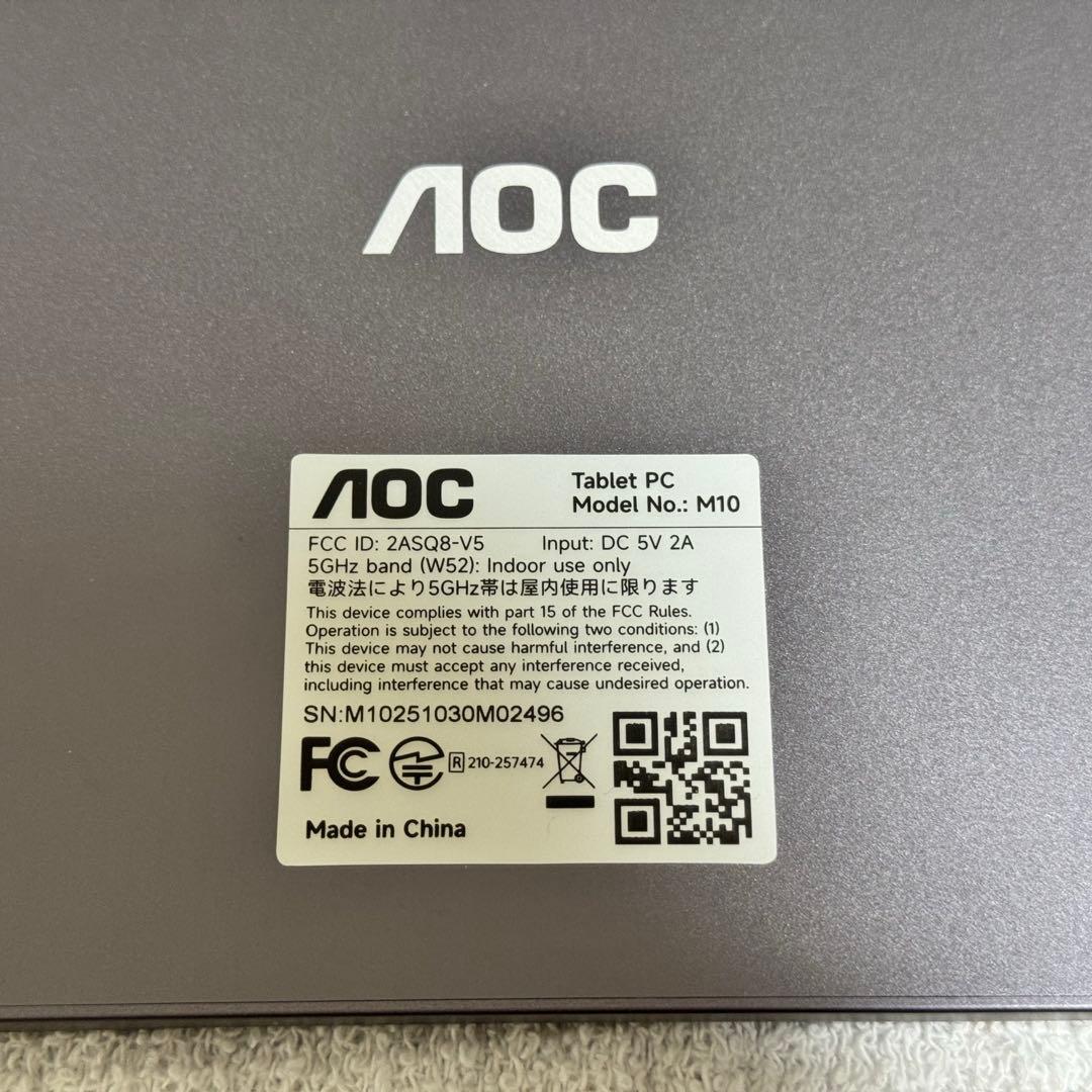 ケ*ス様 AOC Tablet PC M10 10.1インチ