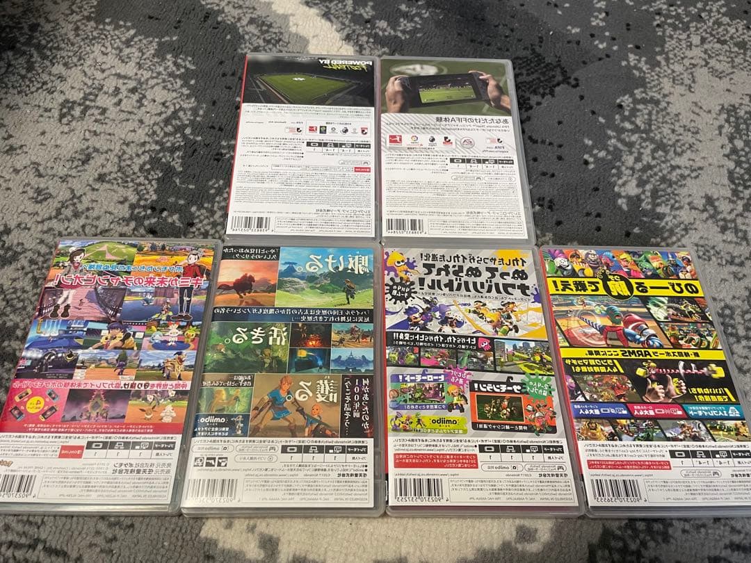 Nintendo Switch ゲーム6本セット(バラ売り不可)