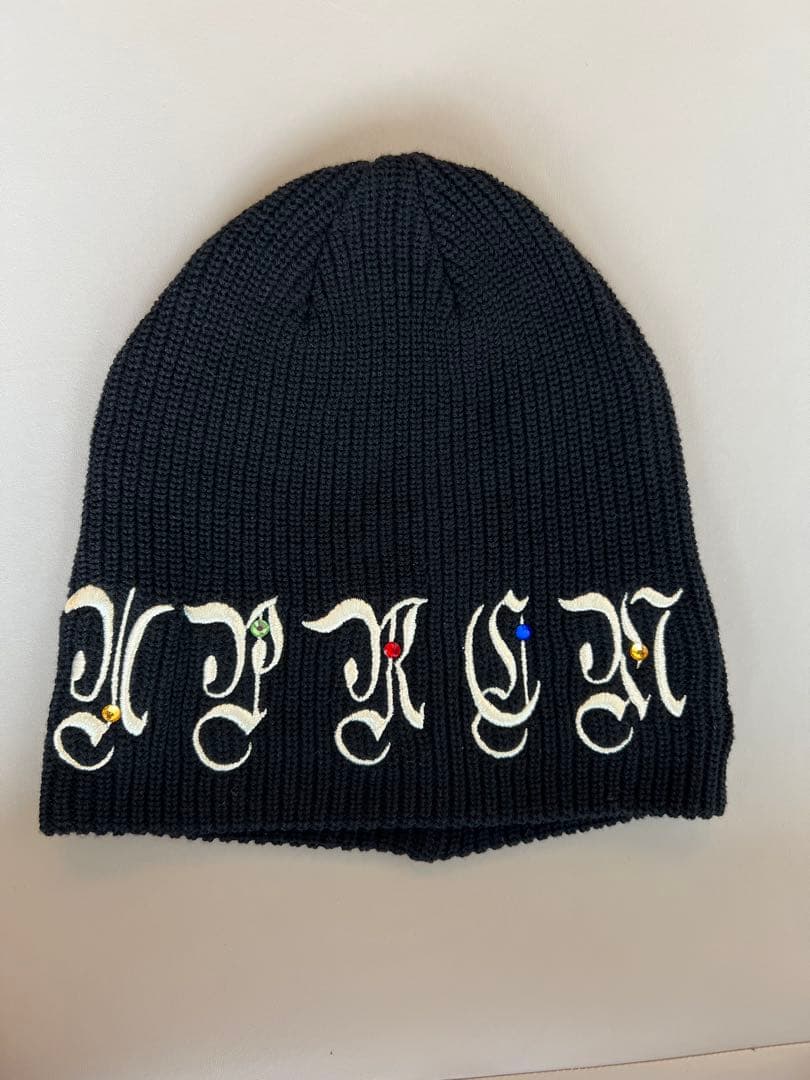 【ステッカー3枚付属】supreme AOI Gems Beanie Black